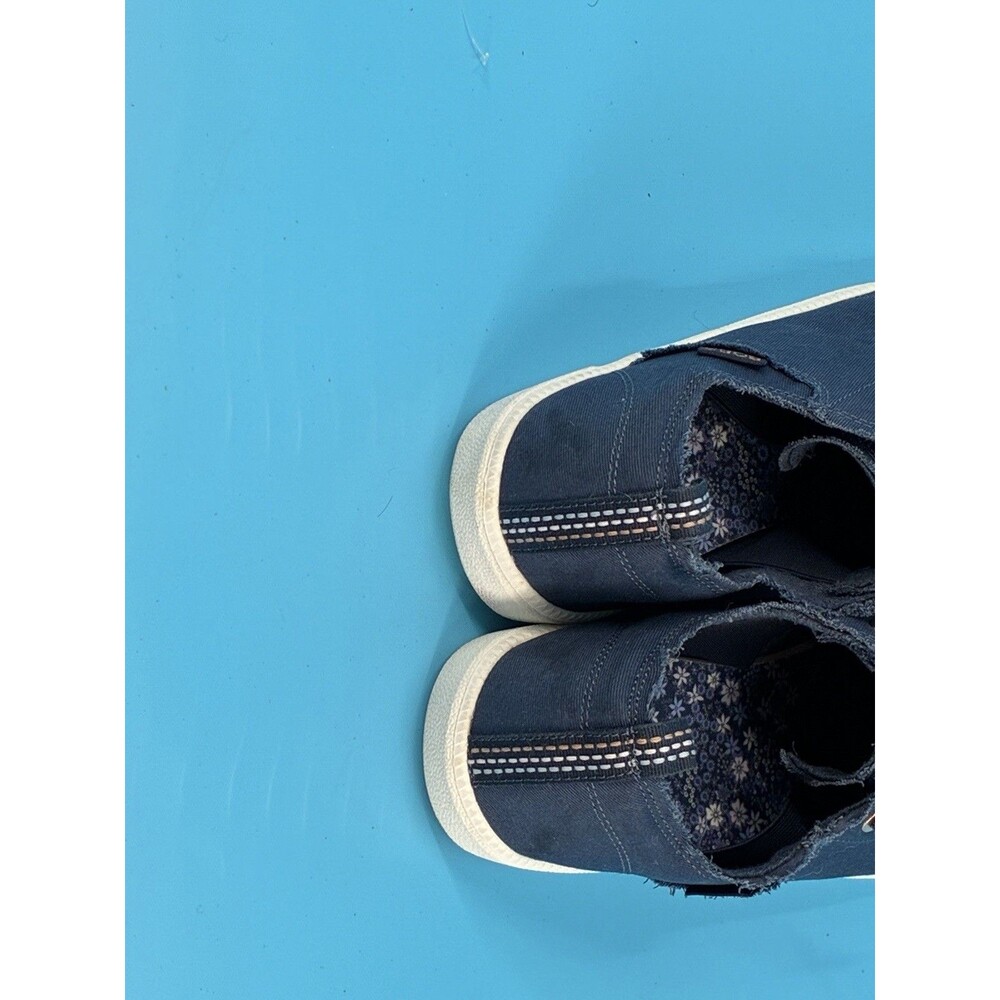 Skechers BOBS B Cute 2.0 Women’s 8.5 Navy Canvas Memory Foam Sneakers - Picture 5 of 7